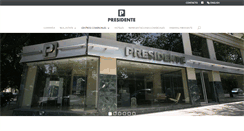 Desktop Screenshot of presidente.com.ar